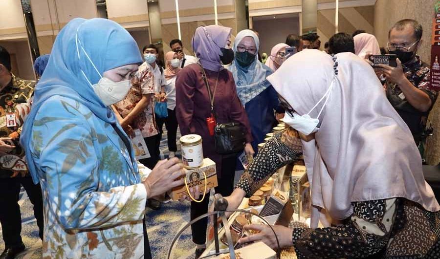 Gubernur Khofifah buka East Java Halal Agro Industry Fest 2022