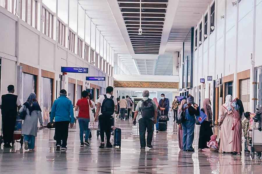 Suasana di Bandara Internasional Juanda (foto: Dok Angkasa Pura)